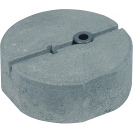 DEHN+SOHNE Бетонная опора D=240мм 8.5кг с резьбовым переходником М16 и доп. креплением